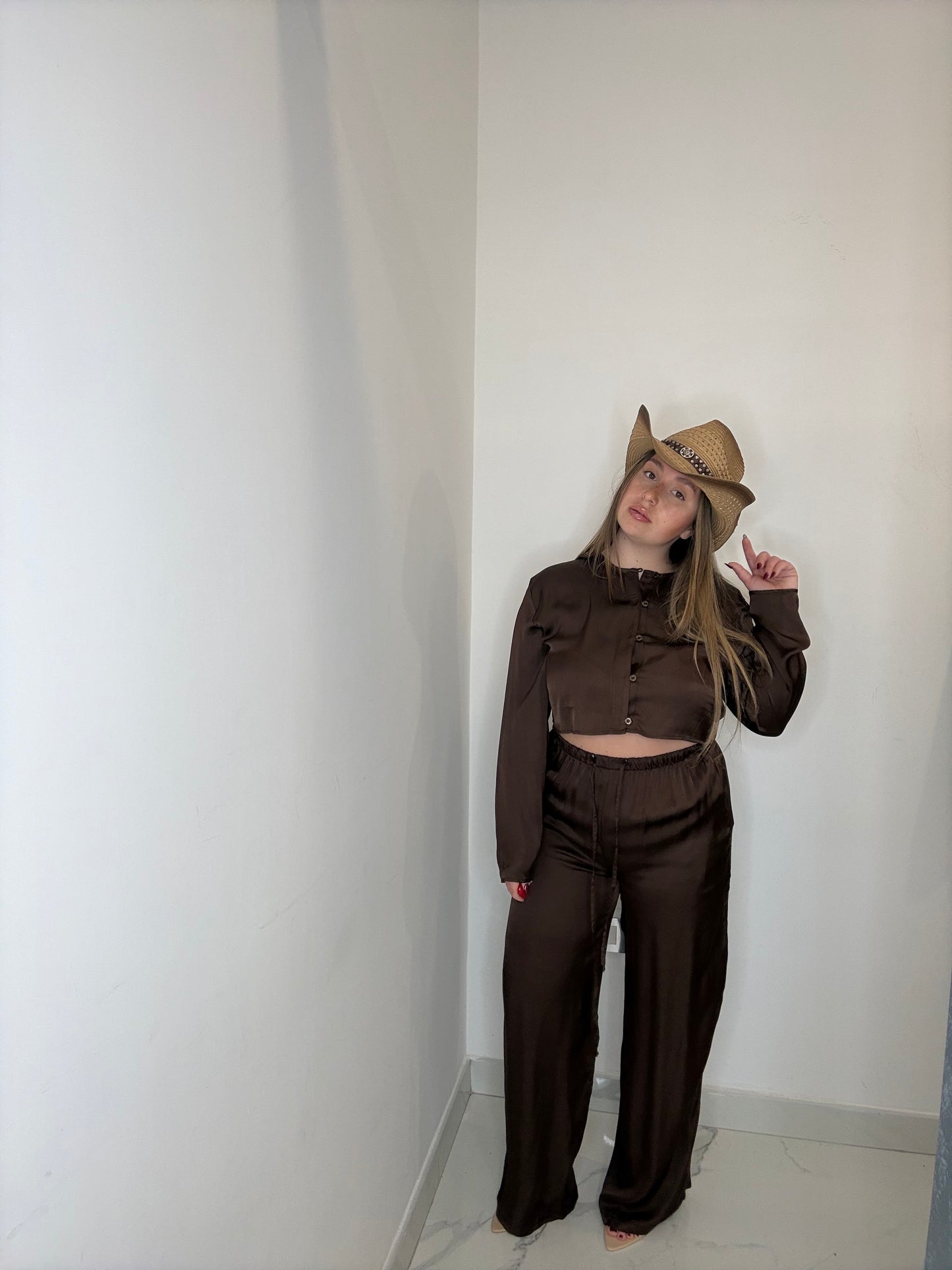 COORDINATO SATIN BY JUSTWEST