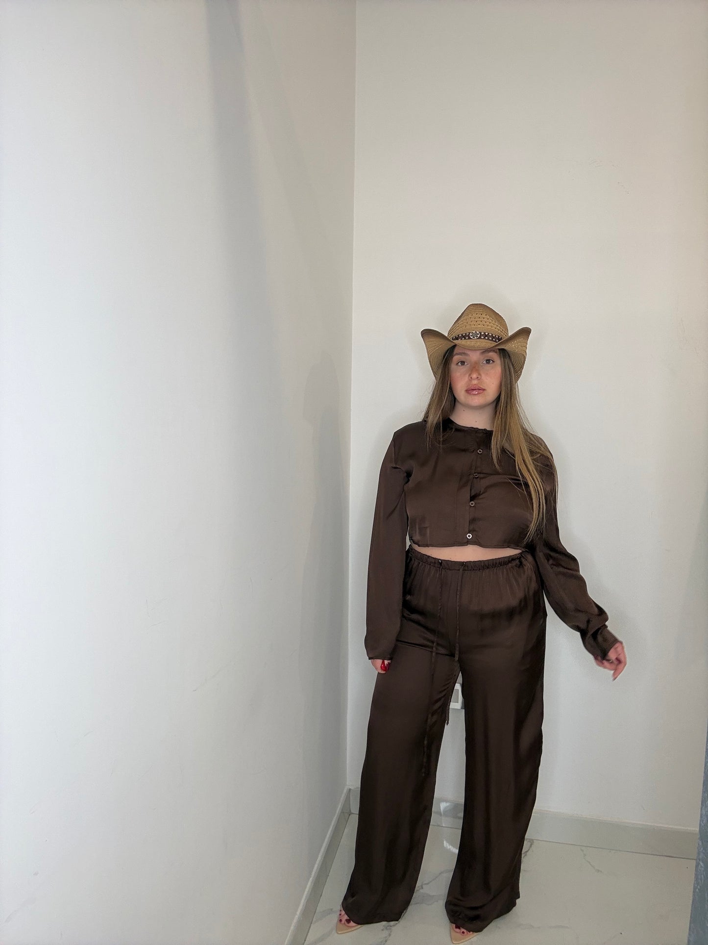 COORDINATO SATIN BY JUSTWEST
