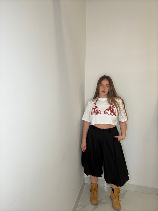 MAGLIA CROP AIRBAG BY JUSTWEST