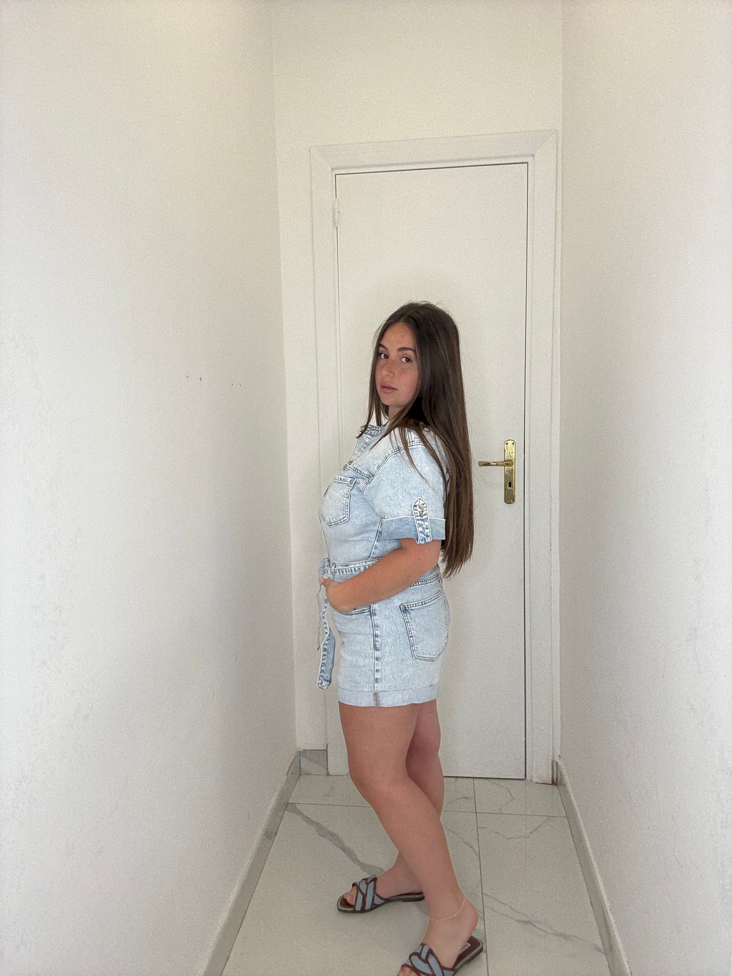 SALOPETTE IN DENIM