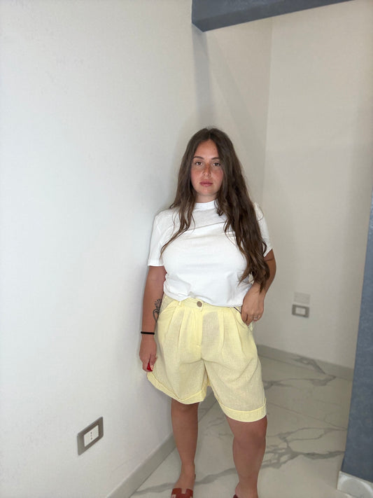 SHORTS IN LINO
