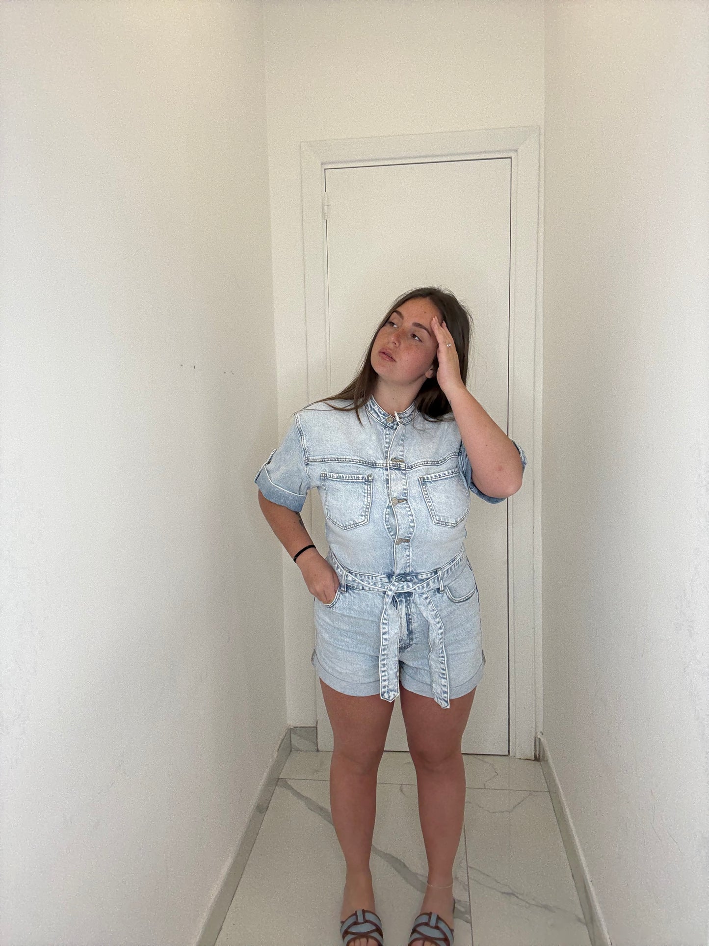 SALOPETTE IN DENIM