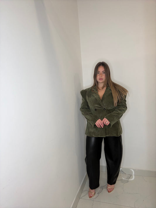 PANTALONE BALLON IN ECOPELLE